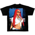 Sexyy Red Vintage Rap Tee Big Face Hip Hop Graphic T-shirt Hoodie, Sweatshirt | PureTeeCo.com