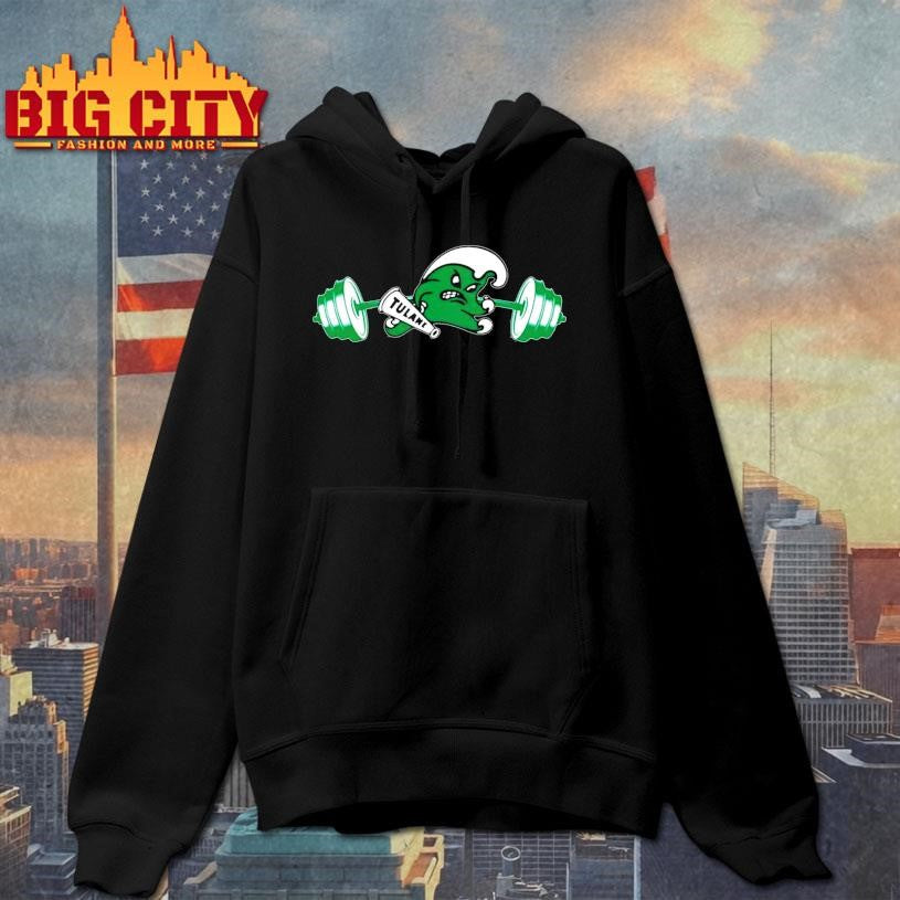 Shadre Hurst Weight Lifting Tulane Shirt
