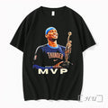 Shai Gilgeous Alexander Holding Back To Back Mvp Trophy Tshirts Sweater