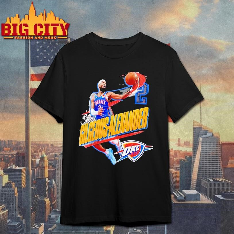 Shai Gilgeous-Alexander Oklahoma City Thunder Start of Season 2025 Shirt