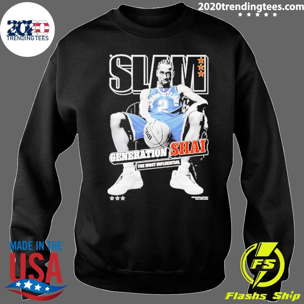 Shai Gilgeous-alexander Generation Shai The Most Influential Shirt
