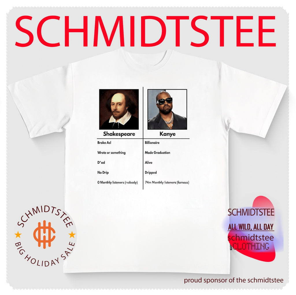 Shakespeare vs Kanye West Meme shirt