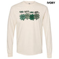 Shamrock God Says You Are Long Sleeve Comfort Colors T-Shirt Hoodie, Sweatshirt | PureTeeCo.com
