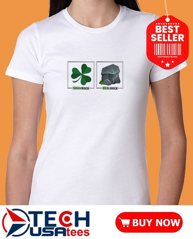 Shamrock Realrock St. Patrick’s Day shirt