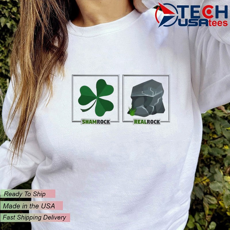 Shamrock Realrock St. Patrick’s Day shirt