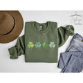 Shamrock Sweatshirt, Lucky Clover Sweatshirt, Lucky  Hoodie and Sweater; T-shirt Cotton Menswear | PureTeeCo.com