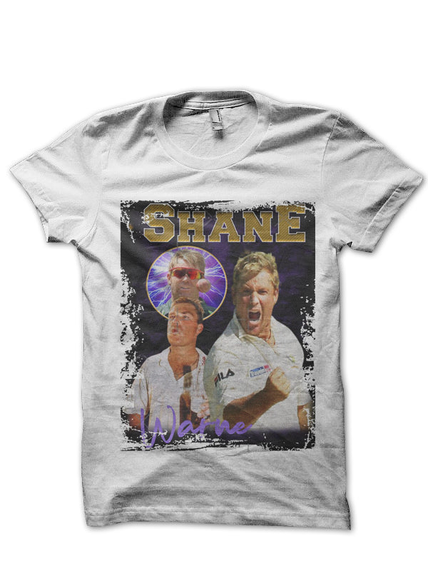 Shane Warne T-Shirt Style005 Hoodie, Sweatshirt | PureTeeCo.com