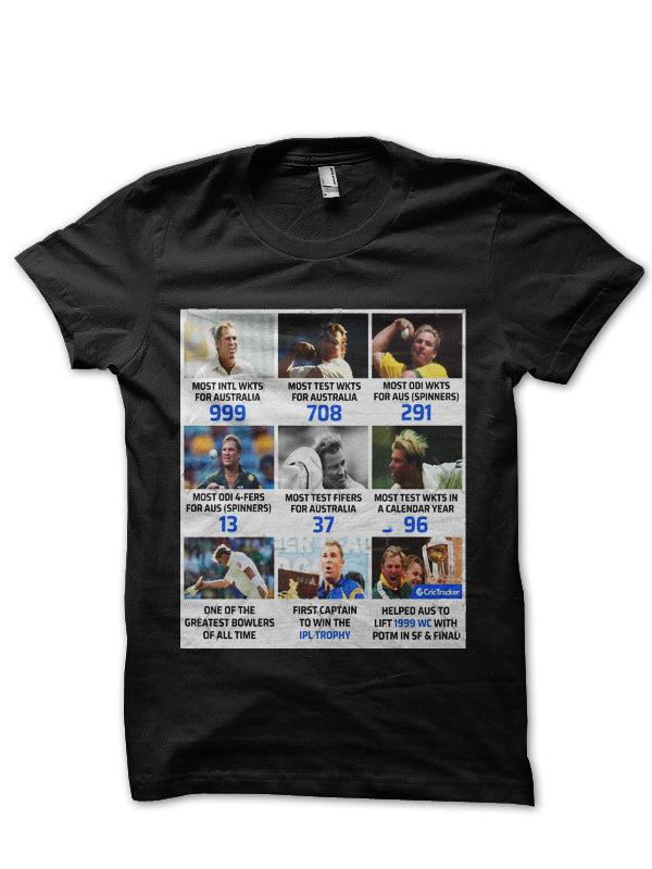 Shane Warne T-Shirt Hoodie, Sweatshirt | PureTeeCo.com