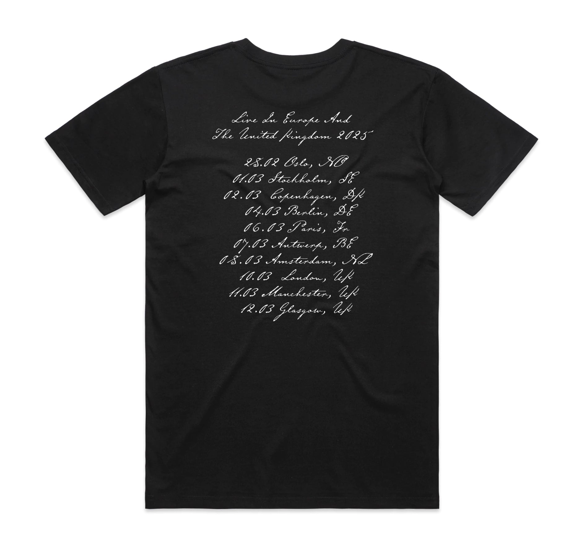 Sharon Van Etten & The Attachment Theory Black Tour T-Shirt Hoodie, Sweatshirt | PureTeeCo.com (Image 3)