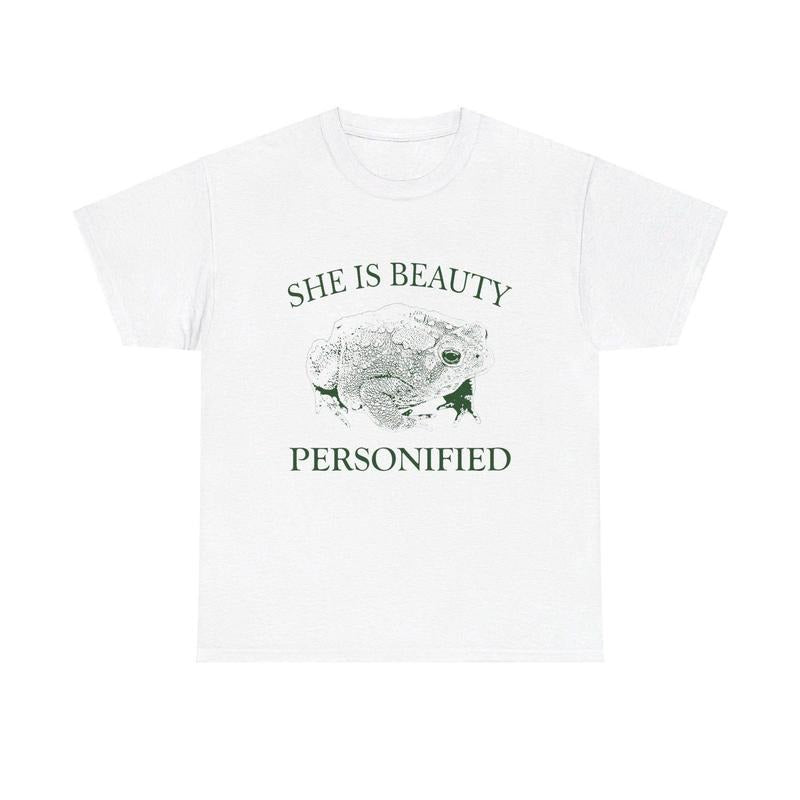 She is Beauty Personified Toad T-Shirt Hoodie, Sweatshirt | PureTeeCo.com
