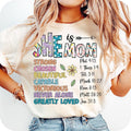 She is Mom T-Shirt, Flower Mom T-Shirt, Blessed Mom T-Shirt, Mother's Day T-Shirt, Retro Mama Quotes Hoodie, Sweatshirt