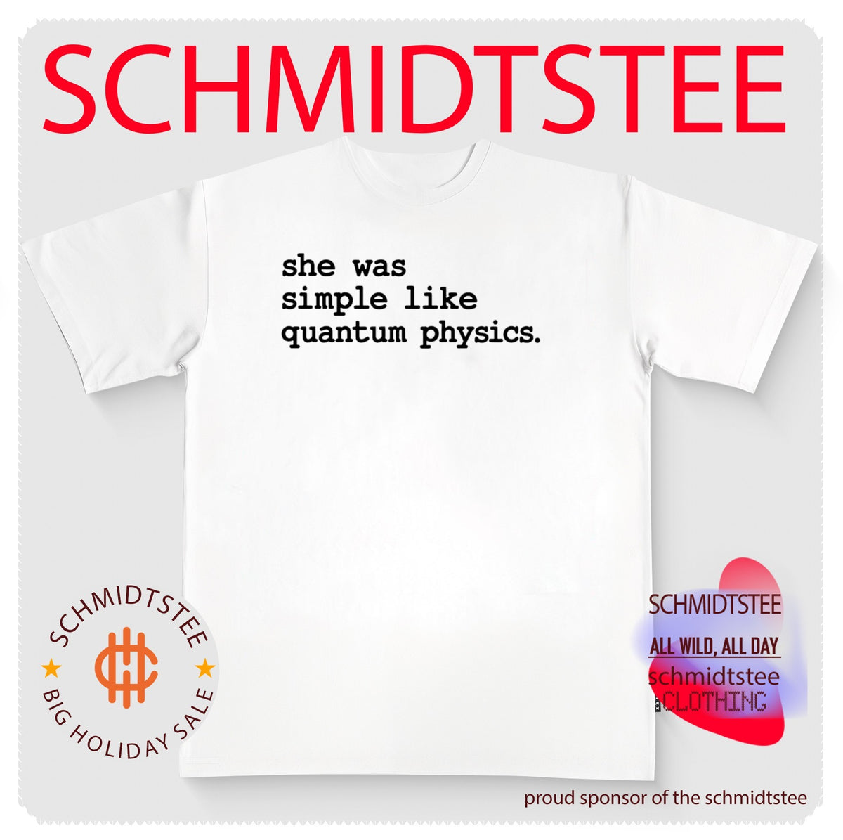 She was simple like quantum physics inspirational shirt