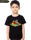 Sheldon Cooper Melting Rubik Cube T-Shirt Hoodie, Sweatshirt | PureTeeCo.com