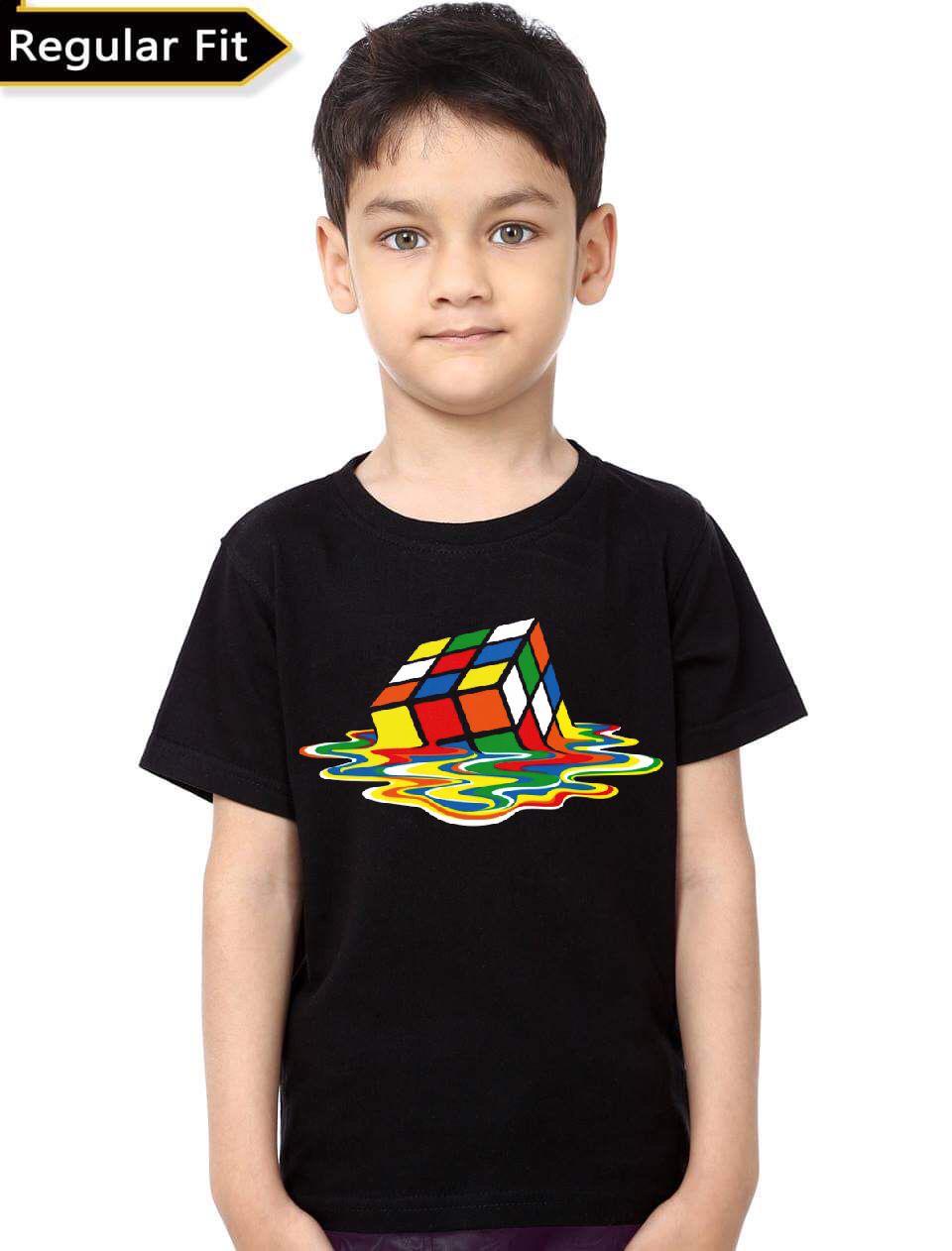 Sheldon Cooper Melting Rubik Cube T-Shirt Hoodie, Sweatshirt | PureTeeCo.com