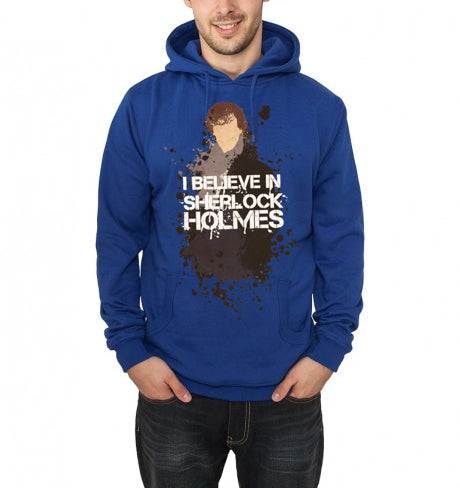 Sherlock Holmes Blue Hoodie T-Shirts, Sweatshirt | PureTeeCo.com