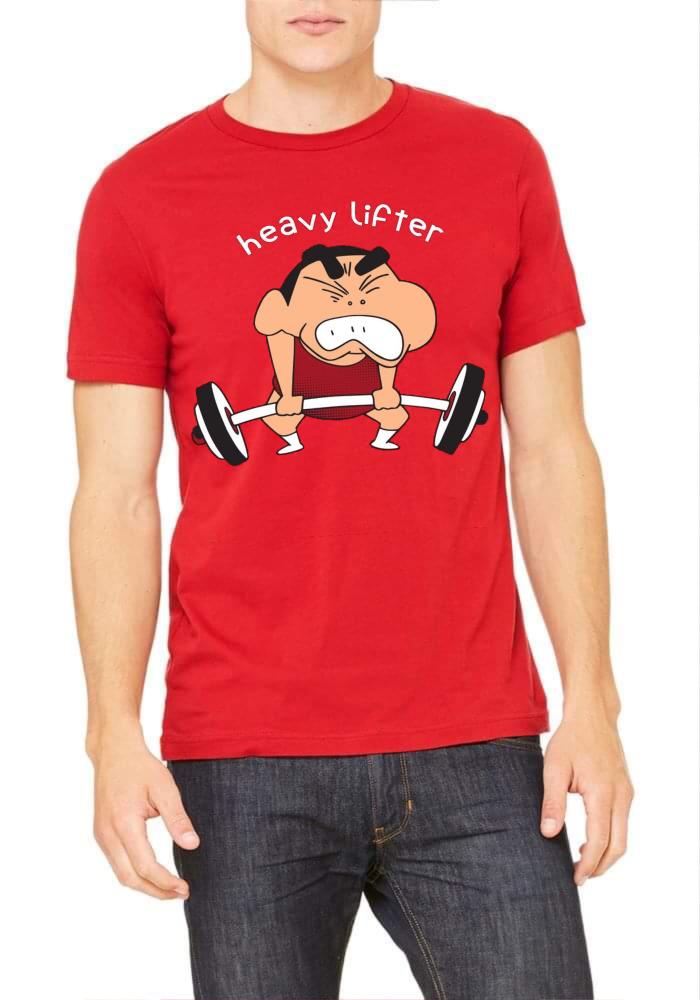 Shin-Chan Heavy Lifter T-Shirt Hoodie, Sweatshirt | PureTeeCo.com