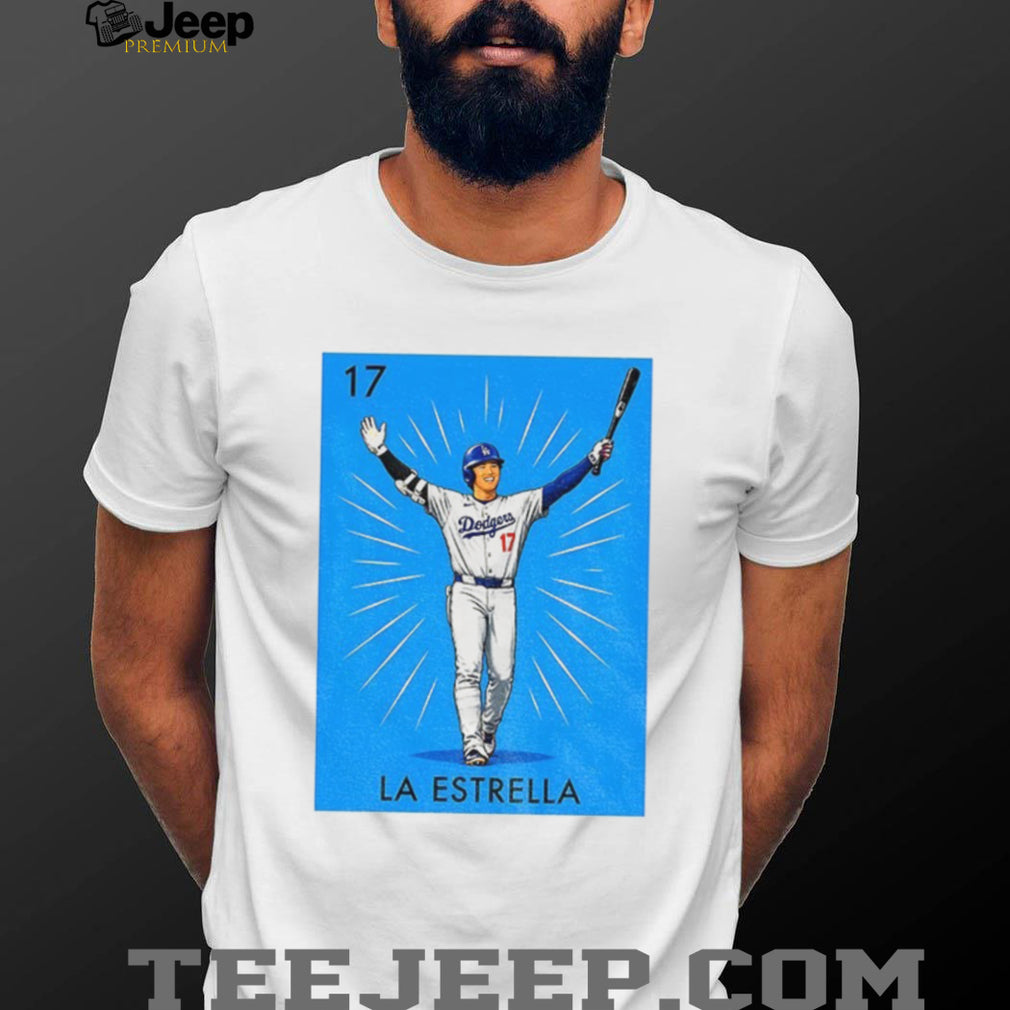 Shohei Ohtani Los Angeles Dodgers Loteria La Estrella Baseball MLB 2026 shirt