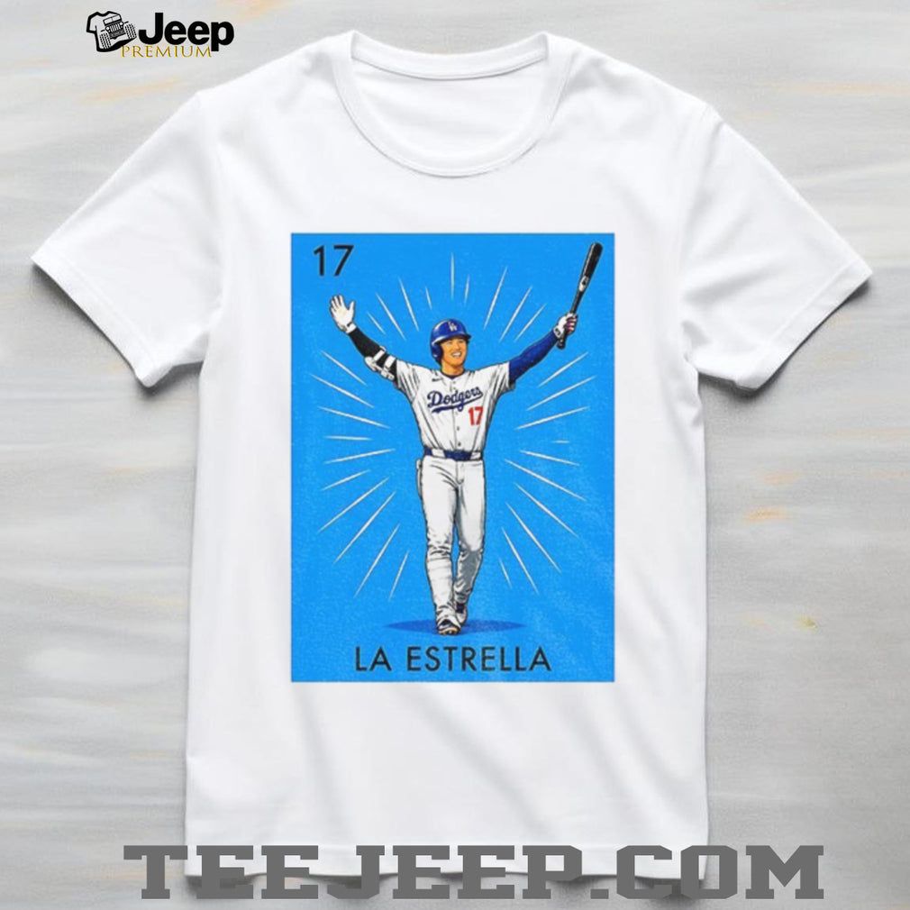 Shohei Ohtani Los Angeles Dodgers Loteria La Estrella Baseball MLB 2026 shirt
