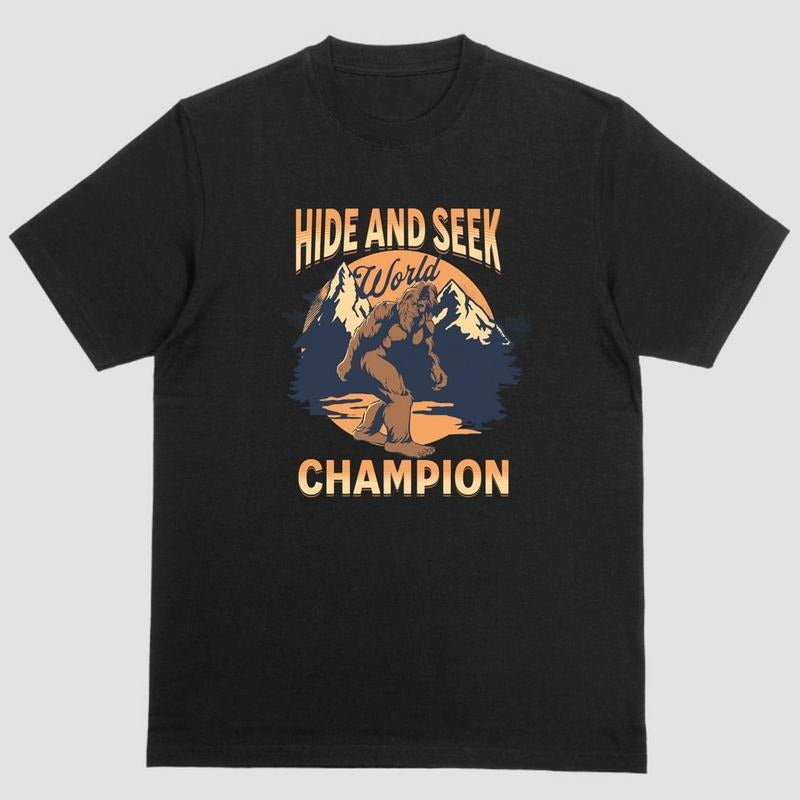 Short sleeve shirt, HIDE AND SEEK WORLD CHAMPION Hoodie, Sweatshirt | PureTeeCo.com