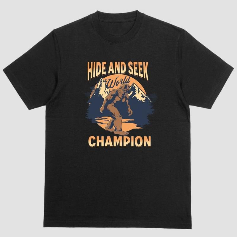 Short sleeve shirt, HIDE AND SEEK WORLD CHAMPION Hoodie, Sweatshirt | PureTeeCo.com