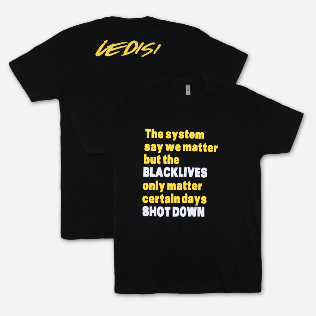 Shot Down Black T-Shirt Hoodie, Sweatshirt | PureTeeCo.com (Image 1)