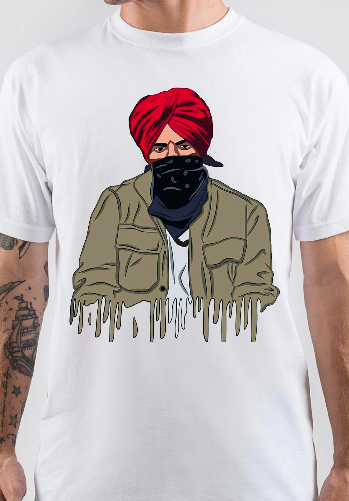 Sidhu Moose Wala T-Shirt Style008 Hoodie, Sweatshirt | PureTeeCo.com