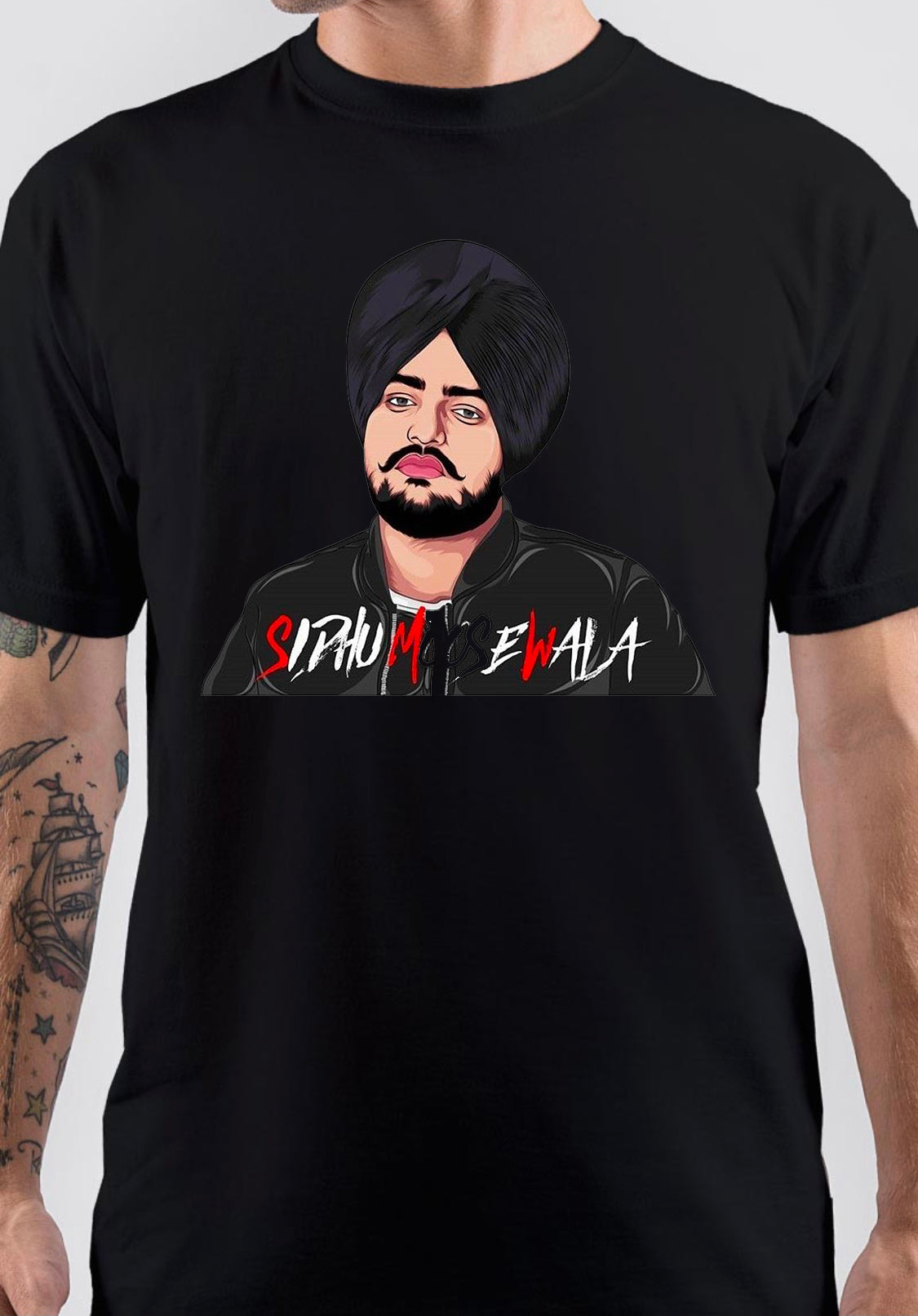 Sidhu Moose Wala T-Shirt Style006 Hoodie, Sweatshirt | PureTeeCo.com