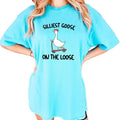 Silliest Goose On The Loose Shirt, Funny Goose Tee, Goose Graphic Printed Tee, Meme Goose Bumps Tee, Goose Club T-Shirt,...