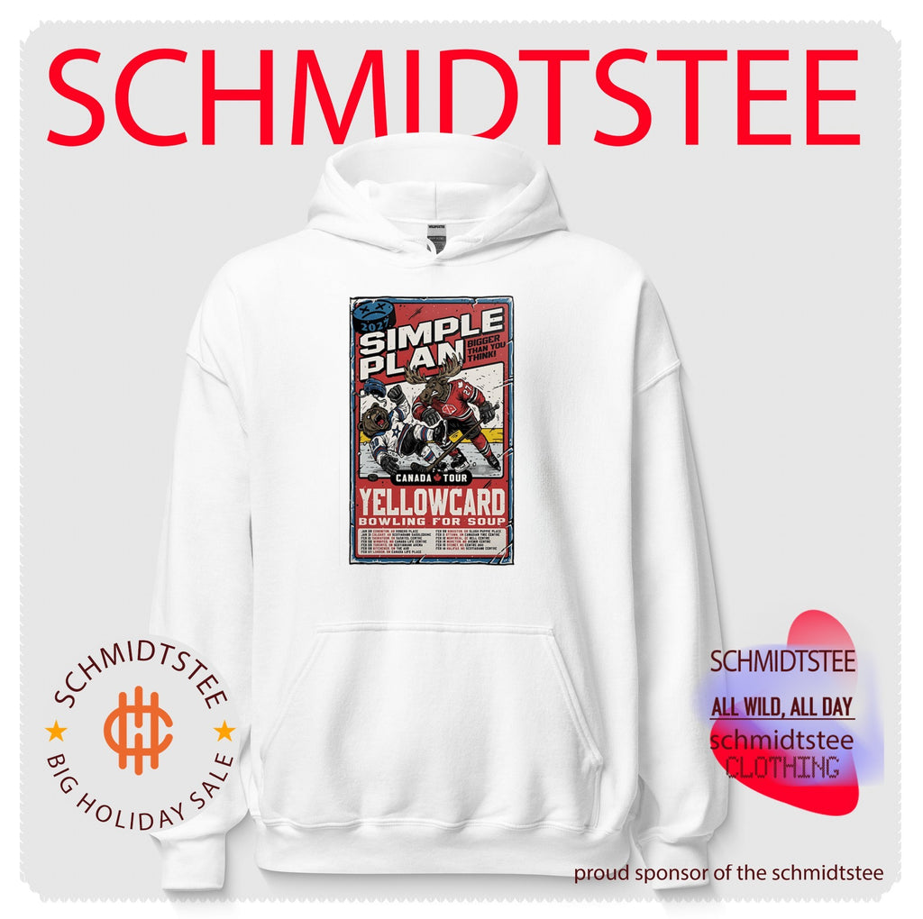 Simple Plan 2027 Canadian Tour Yellowcard Bowling For Soup Hockey Poster shirt