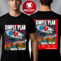 Simple Plan Bigger Than You Think Europe And UK Tour 2026 Two Sided Shirt
