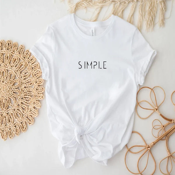 Simple T-shirt Hoodie, Sweatshirt | PureTeeCo.com