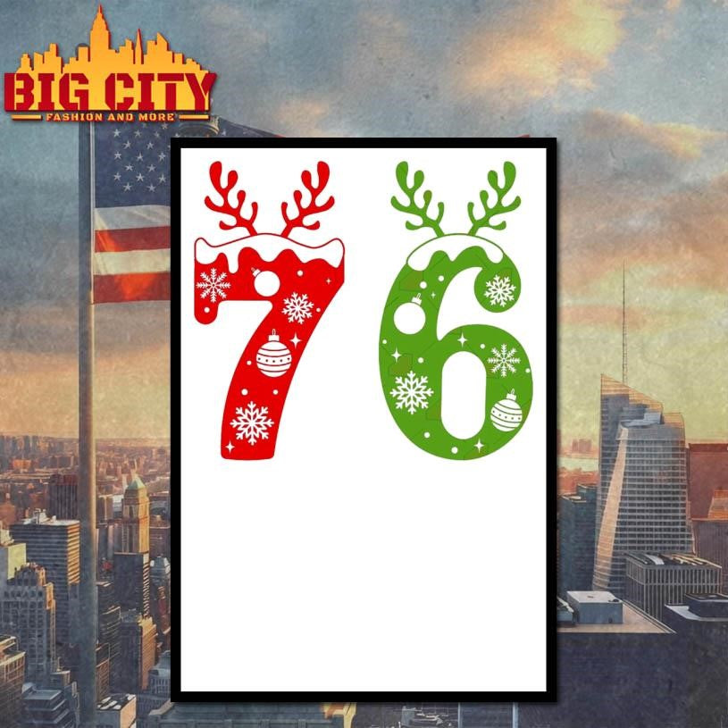 Six Seven Christmas SVG, Funny Couple Shirt