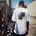 Skate Or D Printed Casual Men's T-shirt - Naughty Clothes Men Hoodie, Sweatshirt | PureTeeCo.com