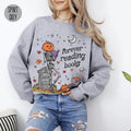 Skeleton Forever Reading Books Sweatshirt, Skeleton Pumpkin Halloween Tee Shirt, Skeleton Fall Pumpkin Sweater, Halloween...