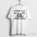 Skeleton I Celebrated Last Night With A Adult Couple Beverages Metamucil And Ensure T Shirts