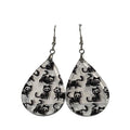 Skelli Cat Teardrop Earring T-Shirts, Hoodie, Sweatshirt | PureTeeCo.com