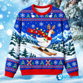 Ski Goose Ugly Christmas Sweater