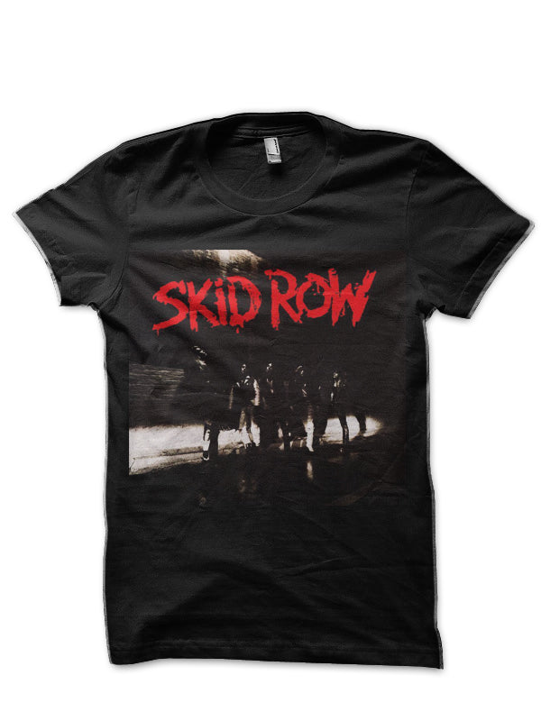 Skid Row Black T-Shirt Style012 Hoodie, Sweatshirt | PureTeeCo.com