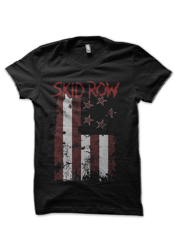 Skid Row Black T-Shirt Style006 Hoodie, Sweatshirt | PureTeeCo.com