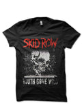 Skid Row Black T-Shirt Style002 Hoodie, Sweatshirt | PureTeeCo.com