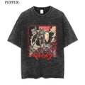 Skull Knight Vintage T-Shirt, Anime Manga Unisex T-Shirt, Gift For Him Menswear Top Hoodie, Sweatshirt | PureTeeCo.com