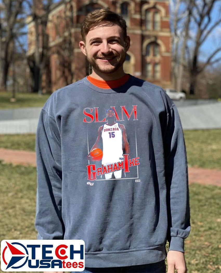 Slam Gonzaga Bulldogs Basketball Graham Ike shirt