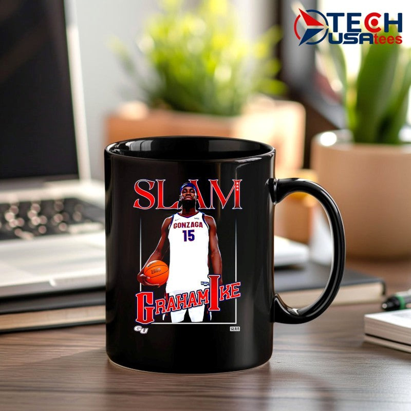 Slam Gonzaga Bulldogs Basketball Graham Ike shirt