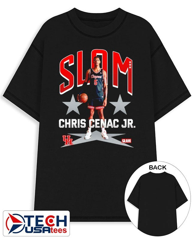 Slam Houston Cougars Chris Cenac Jr. shirt