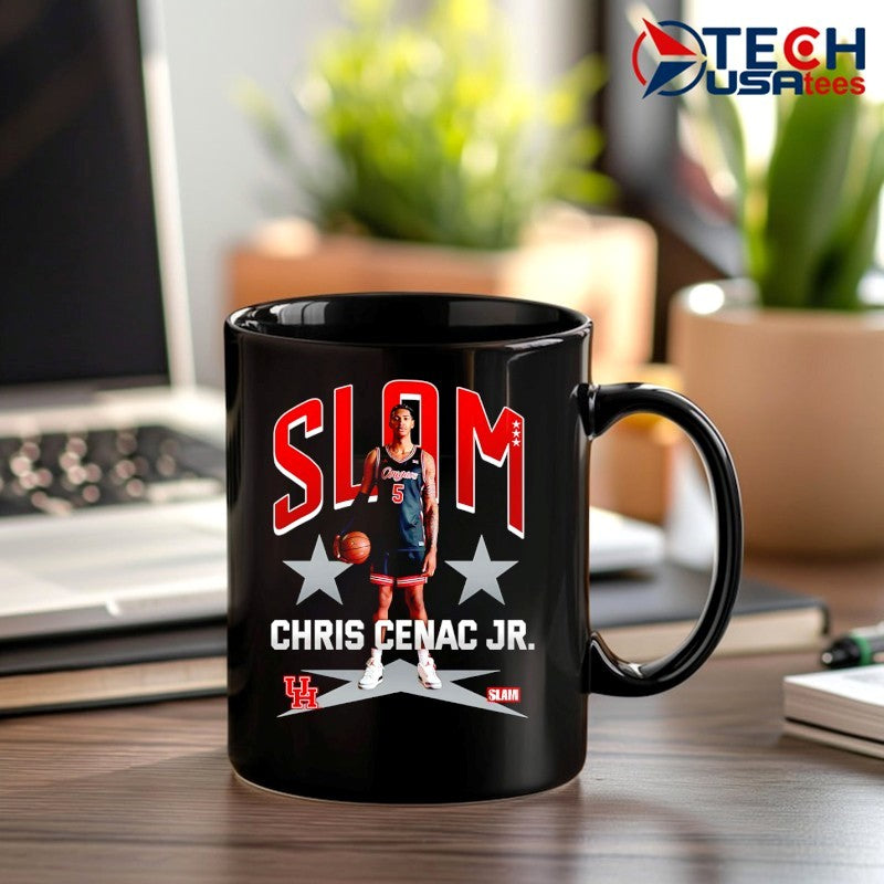 Slam Houston Cougars Chris Cenac Jr. shirt