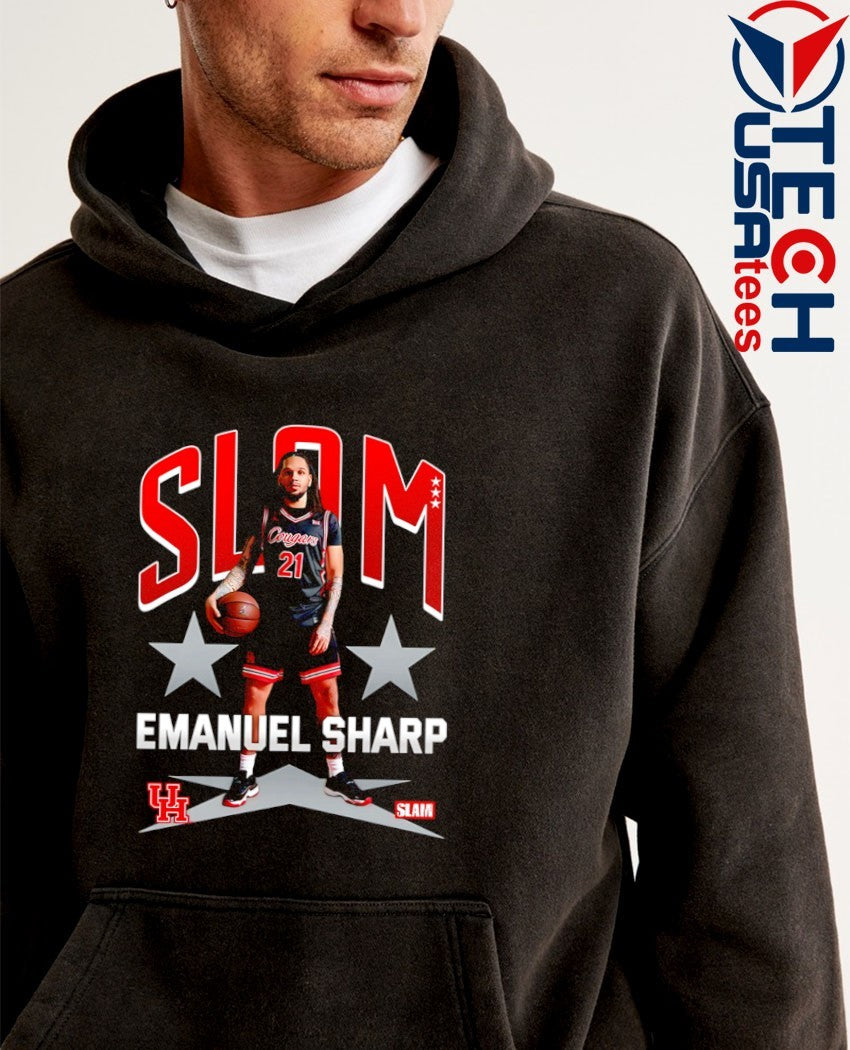Slam Houston Cougars Emanuel Sharp shirt
