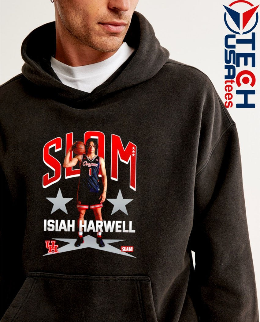 Slam Houston Cougars Isiah Harwell shirt