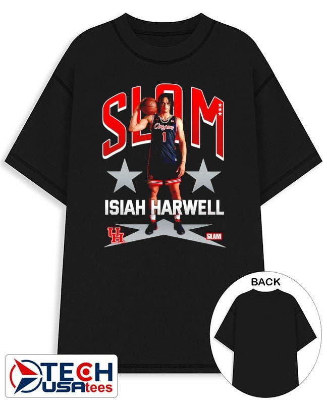 Slam Houston Cougars Isiah Harwell shirt