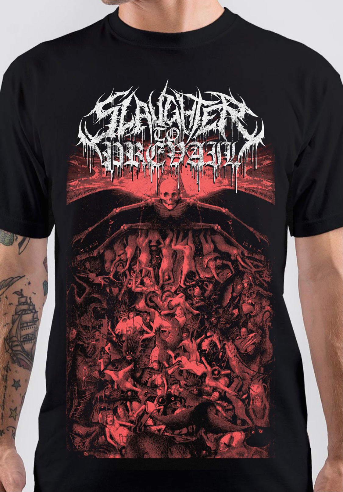 Slaughter to Prevail Hell T-Shirt Hoodie, Sweatshirt | PureTeeCo.com