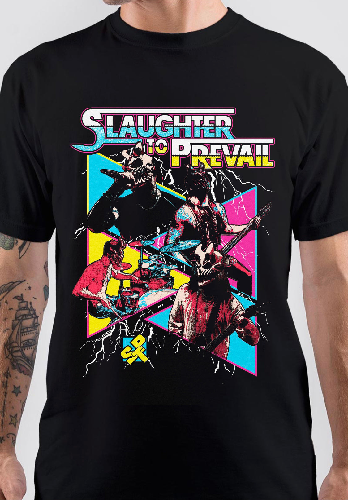 Slaughter to Prevail Superstars Of Wrestling T-Shirt Hoodie, Sweatshirt | PureTeeCo.com